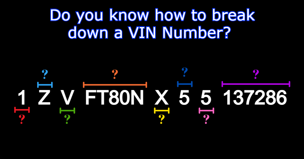 Vin Breakdown